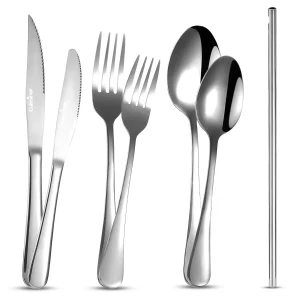 SilverShine - Luxe Bestekset voor 6 Personen