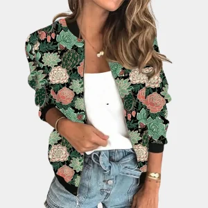 Zomerjas Dames Met Bloemen